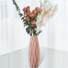 Plastic Dried Vase Nordic Flower Arrangement Container Geometric Style Exquisite Handicrafts Office Cafe Wedding Decoration