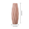 Plastic Dried Vase Nordic Flower Arrangement Container Geometric Style Exquisite Handicrafts Office Cafe Wedding Decoration