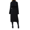 Women's Double Breasted Long Trench Coat