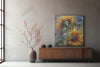 Sun -lit flowers