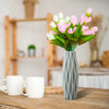 Plastic Dried Vase Nordic Flower Arrangement Container Geometric Style Exquisite Handicrafts Office Cafe Wedding Decoration