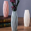 Plastic Dried Vase Nordic Flower Arrangement Container Geometric Style Exquisite Handicrafts Office Cafe Wedding Decoration