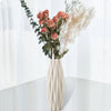 Plastic Dried Vase Nordic Flower Arrangement Container Geometric Style Exquisite Handicrafts Office Cafe Wedding Decoration