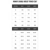 Women's Double Breasted Long Trench Coat