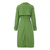 Women's Double Breasted Long Trench Coat